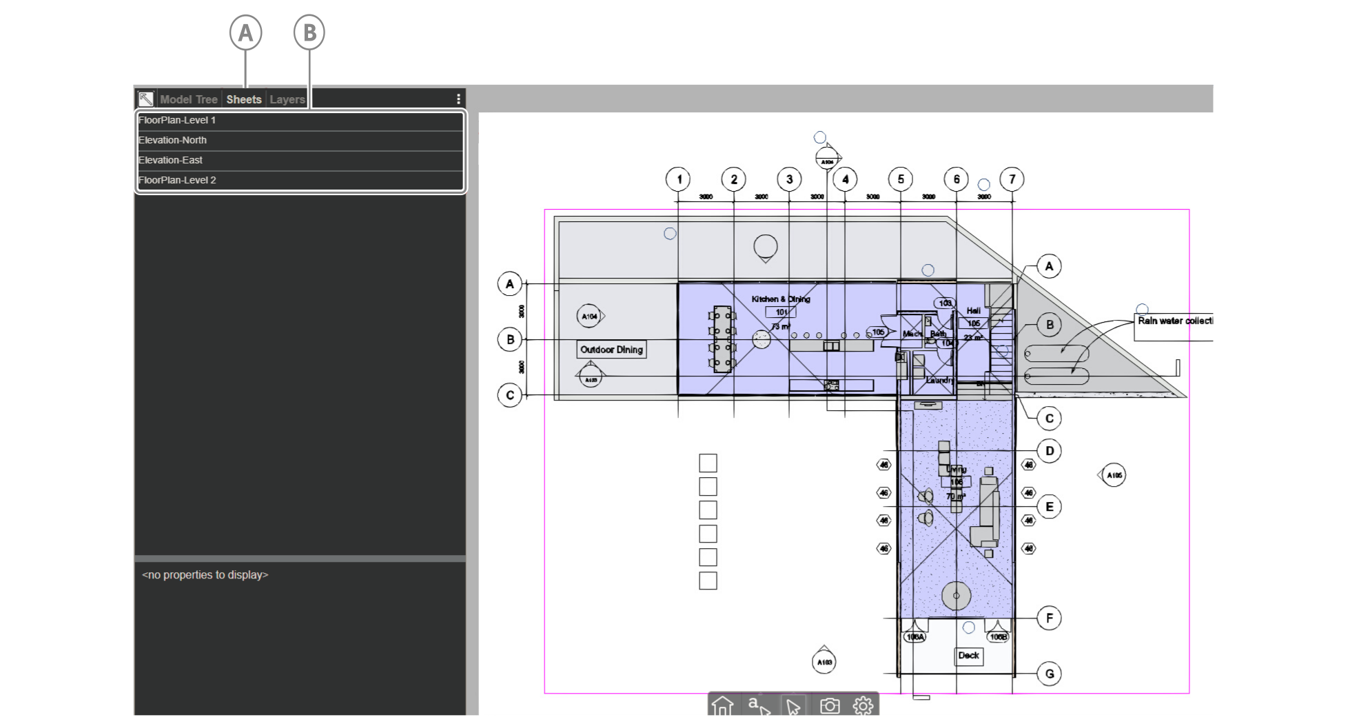 2D sheet views