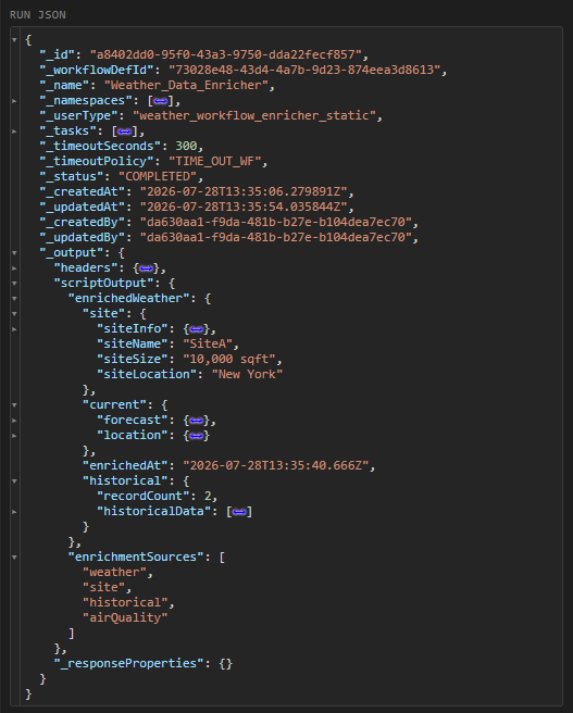 ide enricher output